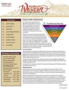 2018 Spring Newsletter Cover Image