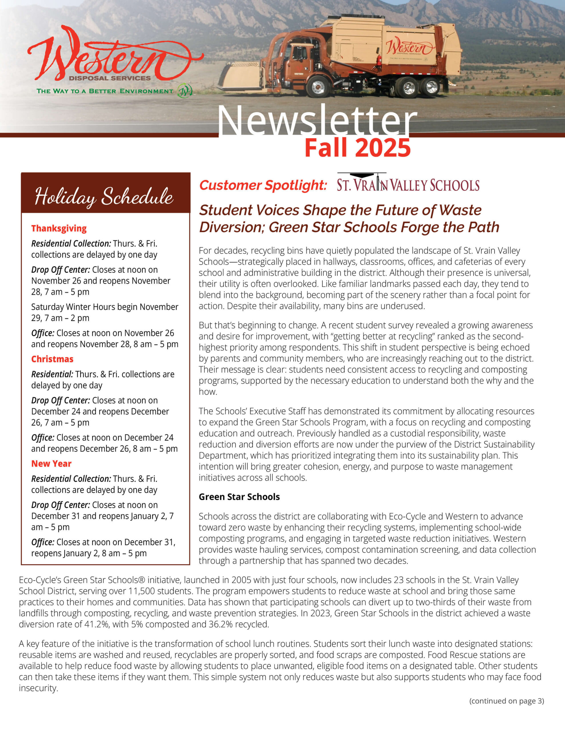Fall 2025 Newsletter